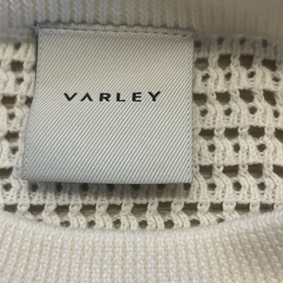 Varley Kershaw Sweater in Egret - Picture 3 of 6